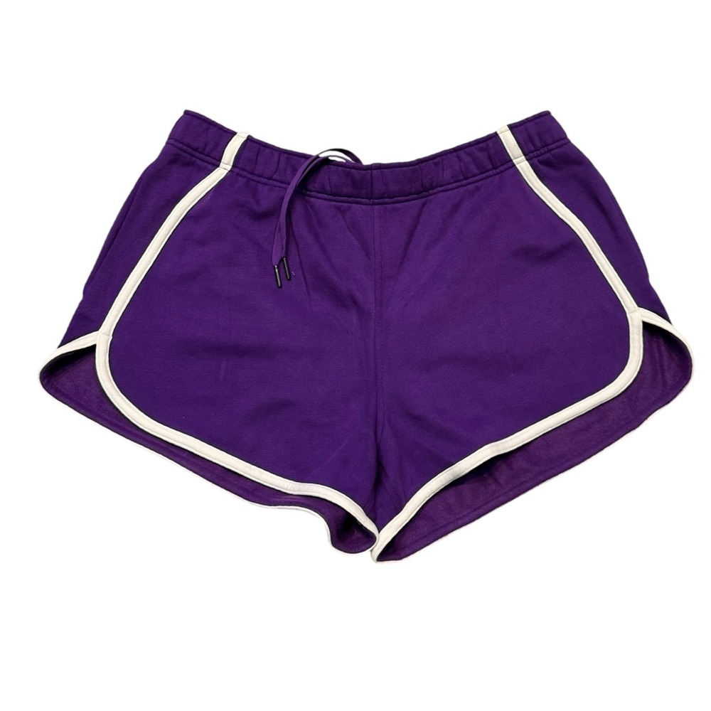 Lululemon Scuba Mid-Rise Oversized Short 3" Trim College Purple XL LW7DGKS NWT - Picture 2 of 6